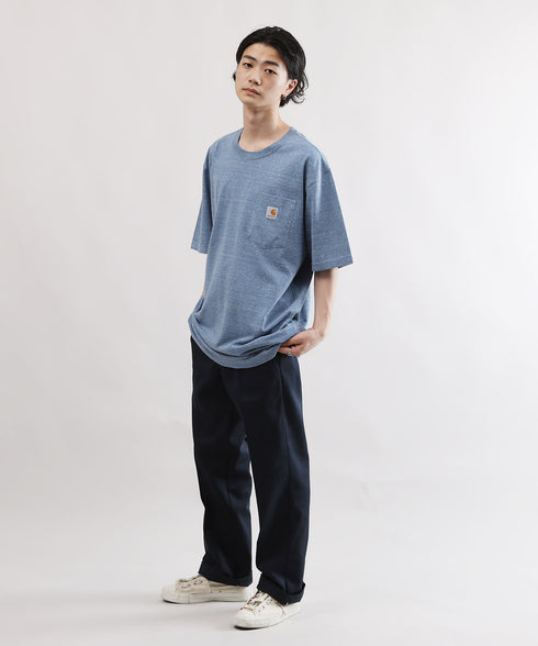 H180 / 54kg / B85 / W68 / H94 / 着用サイズ:L Coastal Snow Heather